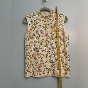 CArdell Multicolor Sequin Blouse
